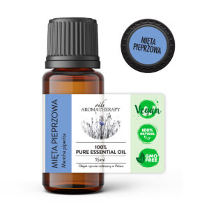 Olejek eteryczny z mięty pieprzowej Mentha piperita 15 ml – AromatherapyOils