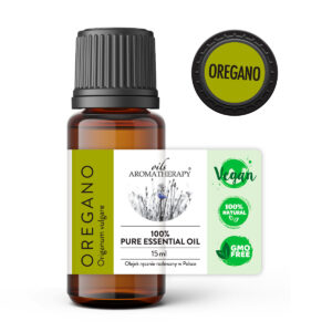 Oregano – 100% naturalny olejek eteryczny z Origanum vulgare, bogaty w karwakrol, wspierający oddech i oczyszczanie przestrzeni