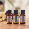 Zestaw olejków eterycznych AromatherapyOils: lawenda bułgarska, mięta pieprzowa i drzewo herbaciane