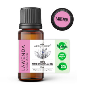 Naturalny olejek lawendowy Super – Lavandula x hybrida var. Super – świeży, ziołowy aromat, wspierający relaks, sen i regenerację – AromatherapyOils