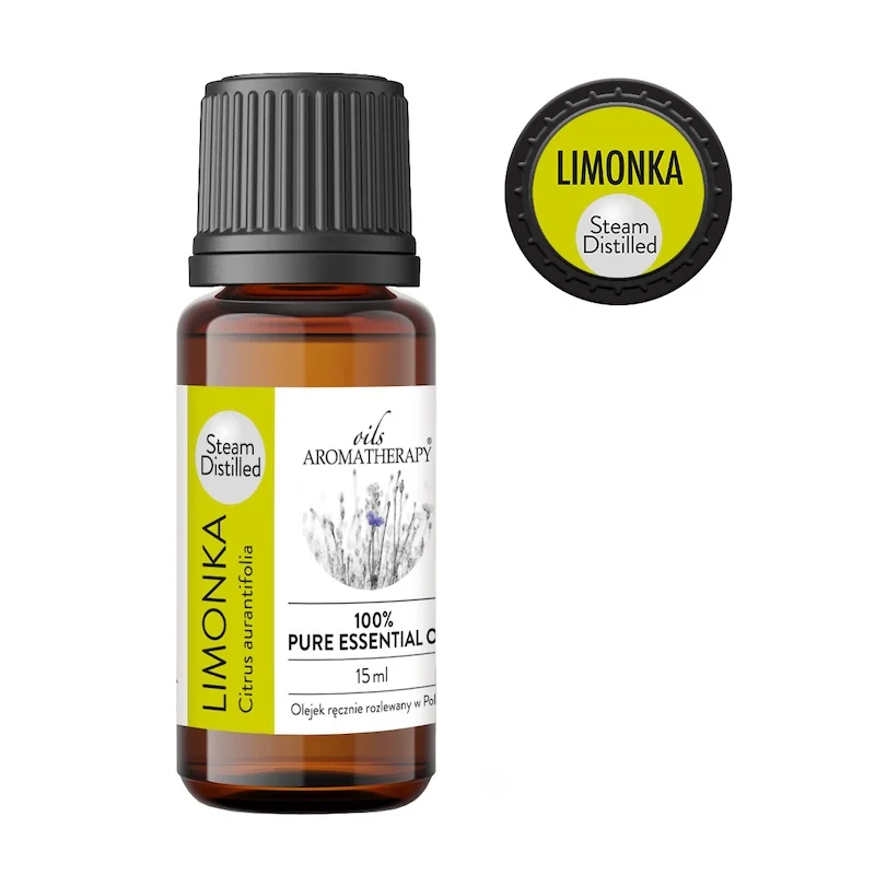 limonka-sd-olejek-15ml olejek z limonki destylowanej 100% aromatherapyoils