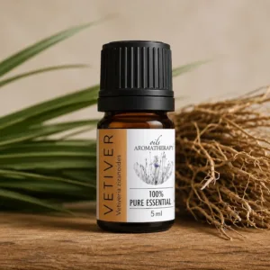 Olejek eteryczny wetiwerowy właściwości zastosowanie i blendy AromatherapyOils
