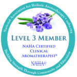 Certyfikat NAHA clinical aromatherapist