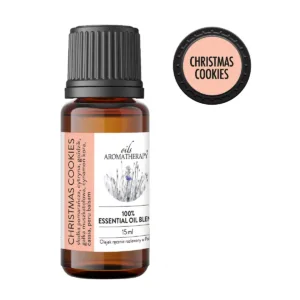 Christmas Cookies – świąteczna mieszanka olejków eterycznych o zapachu pierników i ciepła Bożego Narodzenia AromatherapyOils
