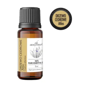 Olejek cedrowy Cedrus atlantica – naturalny olejek eteryczny 15 ml
