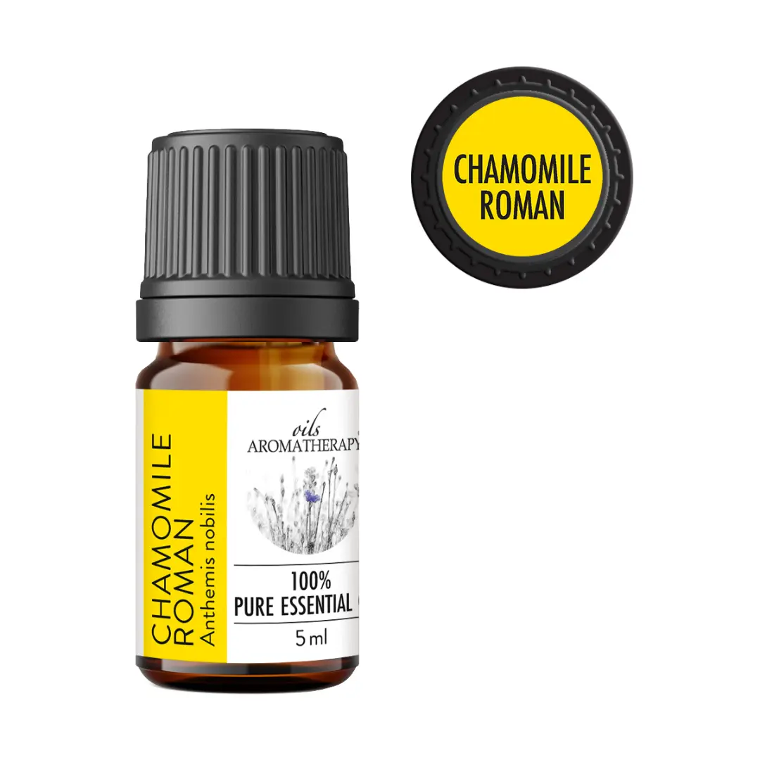 olejek rumiankowy rzymski – Anthemis nobilis Olejek rumiankowy rzymski – Chamaemelum nobile - 5 ml