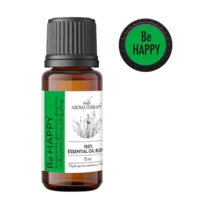 Mieszanka olejków eterycznych na poprawę nastroju Be HAPPY AromatherapyOils