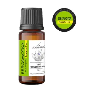 Olejek z bergamotki Bergapten Free – bergamotka BF (Citrus bergamia) AromatherapyOils, butelka 15 ml
