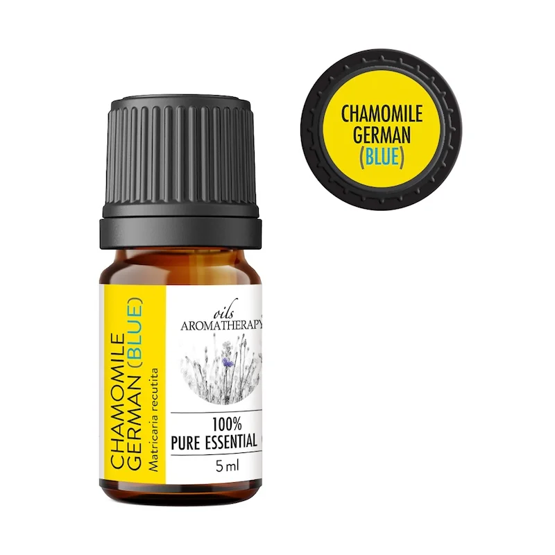 chamomile-german-blue-olejek-05ml Olejek rumiankowy niemiecki (Matricaria recutita) - 5 ml