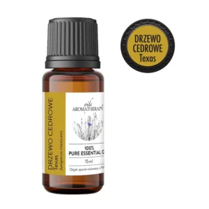 Cedr teksański Juniperus mexicana – intensywny leśny aromat drewna - 15 ml