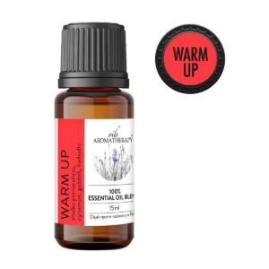 Warm Up mieszanka olejków eterycznych korzenna AromatherapyOils 15 ml