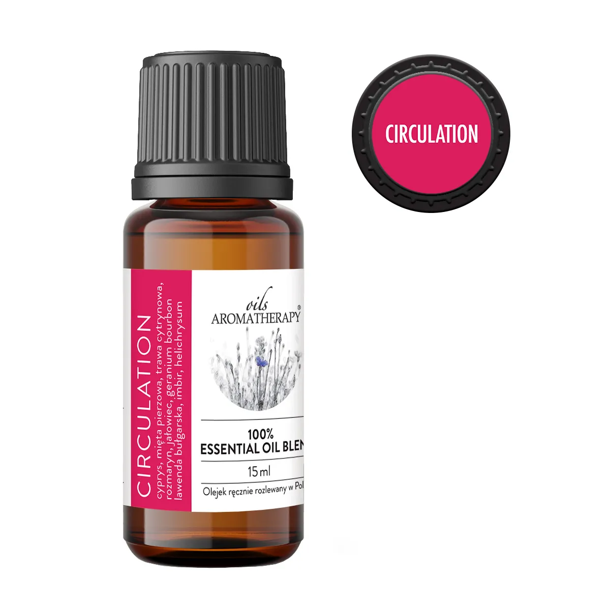 circulation-blend-15ml Circulation mieszanka olejków eterycznych ziołowo cytrusowa AromatherapyOils 15 ml